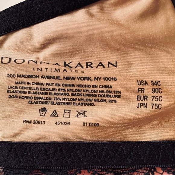 DKNY Underwire Balconette Bra - Picture 3 of 3